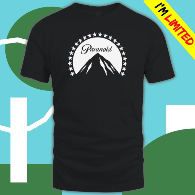 Official Paramount Paranoid Logo Parody shirt, hoodie, tank top, sweater and long sleeve t-shirt