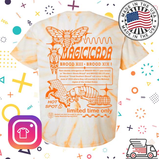 Original Cicada Emergence Premium Classic Shirt Camp Mustelid Shop