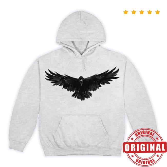 Trending Gunna Merch Store Crow Unisex Sweatshirt (Grey) Gunnawunna Shop