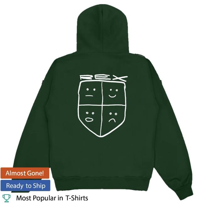 Rex Orange County Merch 5 Shield Crewneck Sweatshirt