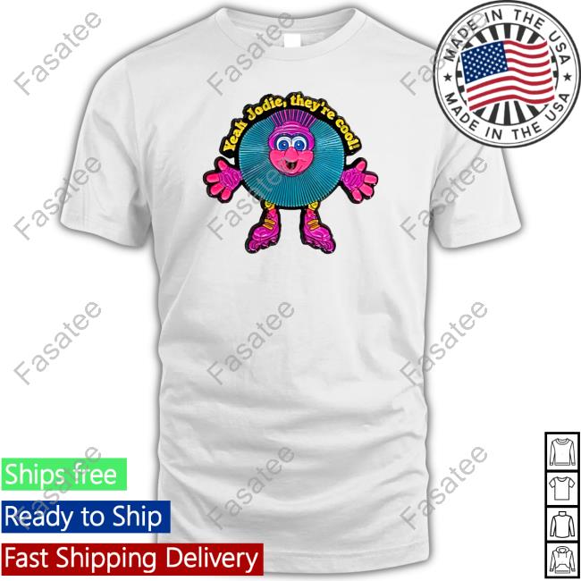 Official Kooshlings Pin Jeah Jodie They're Cool Tee Shirt