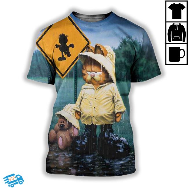 A Good Day To Do Nothing Garfield 3D Shirt