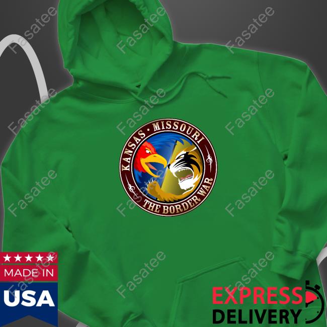 Kansas Missouri The Border War T-Shirts Missouri Mizzou Tigers Vs Kansas Jayhawks T Shirts