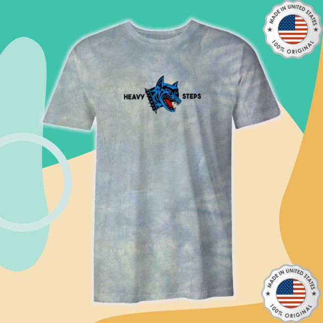 Official Cut Loose Merch Store Comeback Kid Heavy Steps Tie-Dye New Shirt (Blue) Cutloosemerch Shop