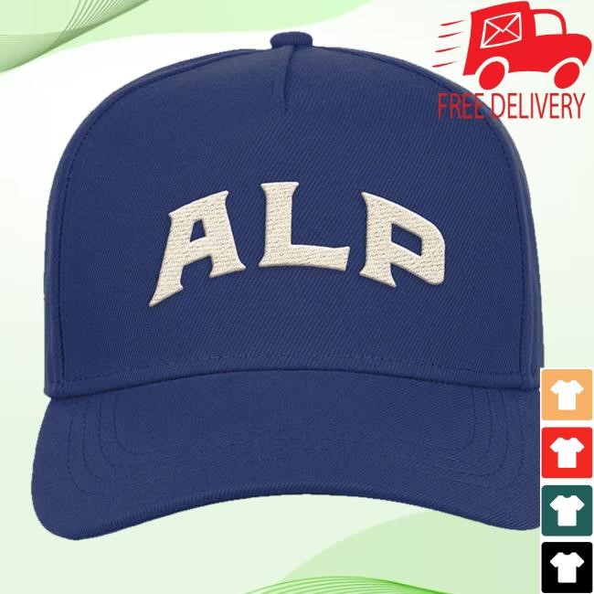 Official Alp Pouch Merch Arched Logo Headwear