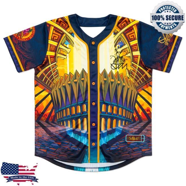 Electric Family Merch Ganja White Night Wobble Coliseum Iii Baseball Jersey Shirts
