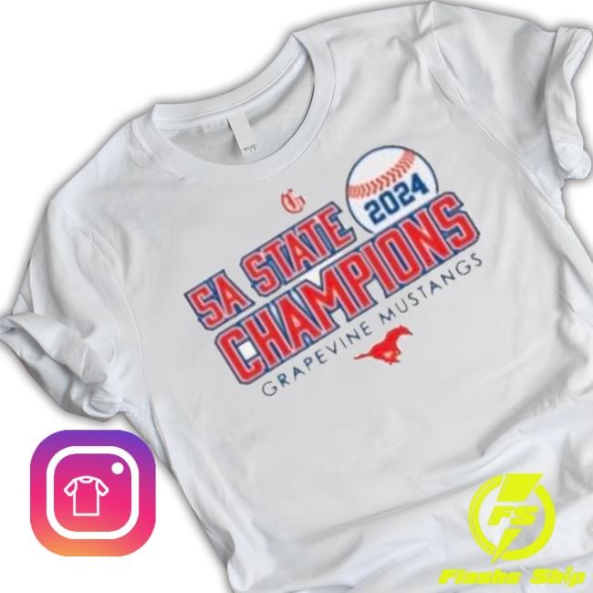 Trending Grapevine Mustangs 2024 5A State Champions Shirt