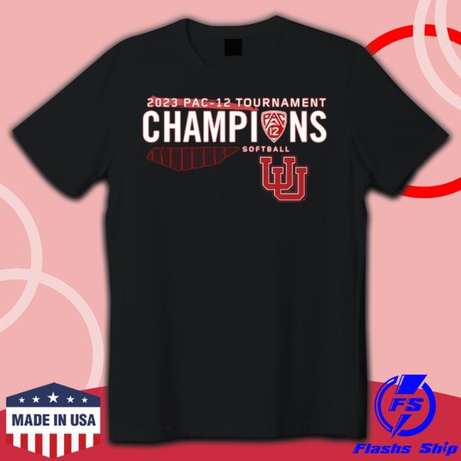 Utah Utes Blue 84 2023 Pac-12 Softball Conference Tournament Champions Shirt
