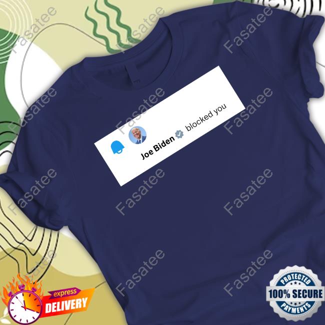 Joe Biden Blocked You Elon Musk (Parody) On Twitter Long Sleeve T Shirt