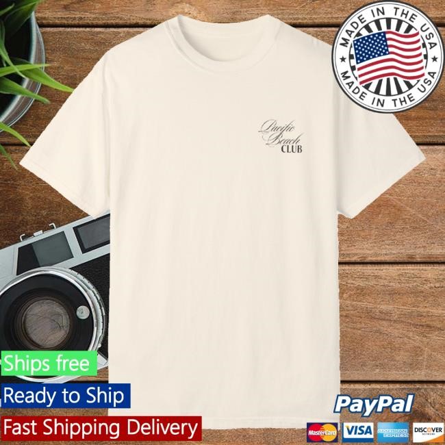 Official Pacific Merch Join Pacific Beach Club Sweatshirt Ivory