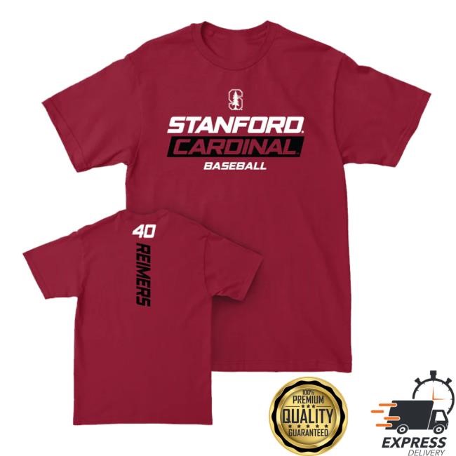 Nil Store Stanford Baseball Crimson Rush Tee Ben Reimers Crewneck Sweatshirt