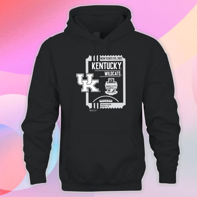 Kentucky Wildcats New Year’S Eve 2022 Transperfect Music City Bowl shirt Kentucky Wildcats New Year’S Eve 2022 Transperfect Music City Bowl T- shirt