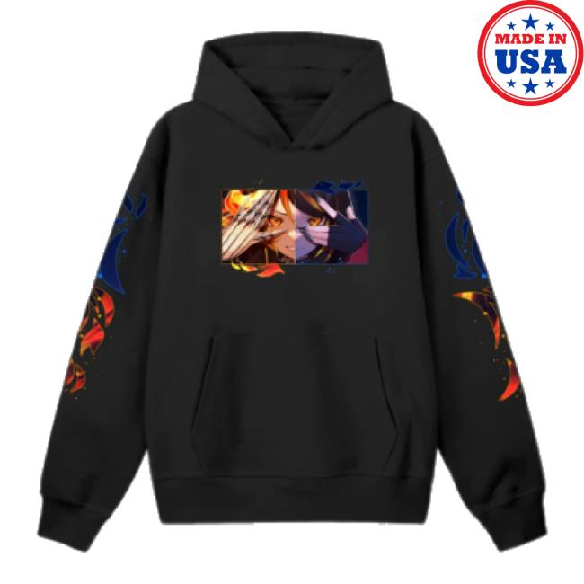 Original Uwu Market Merch Store Sinder 2 Halves Hoodie Sweatshirt Uwumarket Shop