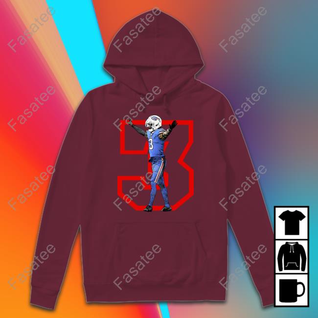 3 Hamlin Jersey Pray For Hoodie