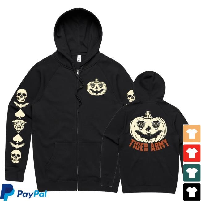 Merch Connection Inc Merch Tiger Army - Deco Tiger Zip-Up Shirt