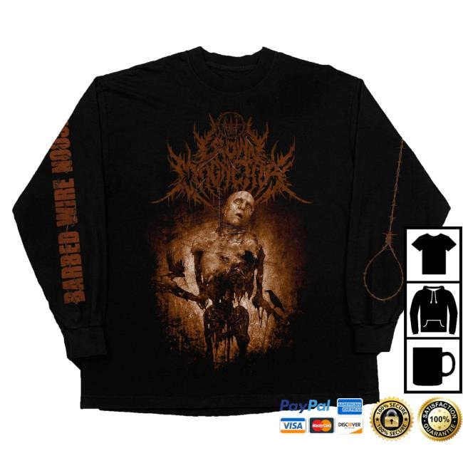 Crown Magnetar Merch Barbed Wire Nooset Zip Up Hooded Sweatshirt Indiemerchstore