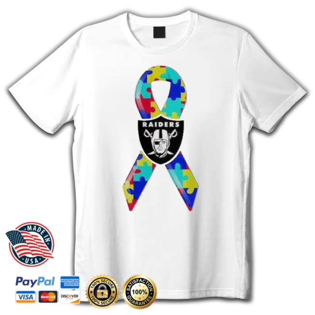 Premium World Autism Day 2023 X Las Vegas Raiders shirt
