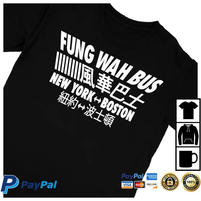 Mr Liar Store Fung Wah Ny To Boston Crewneck Sweatshirt Mr Liar Store Fung Wah Ny To Boston Tee Shirt