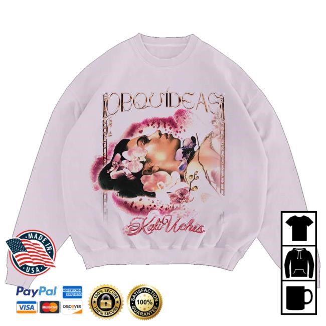Official Kali Uchis Official Store Pink Orquídeas Tee Shirt