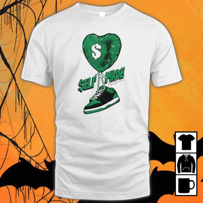 Heart Self Made Shoes Tee Shirt