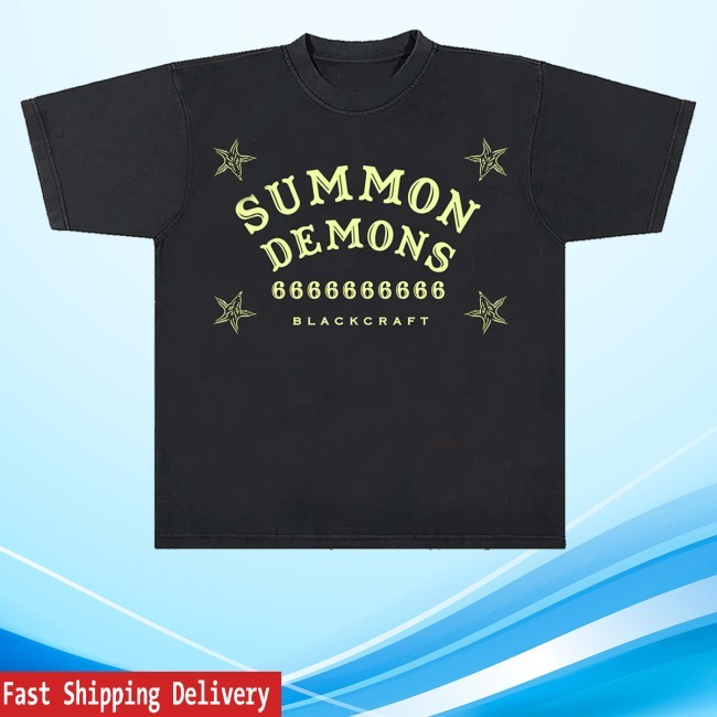 Blackcraft Clothing Merch Store Summon Demons Glow Youth T Shirt