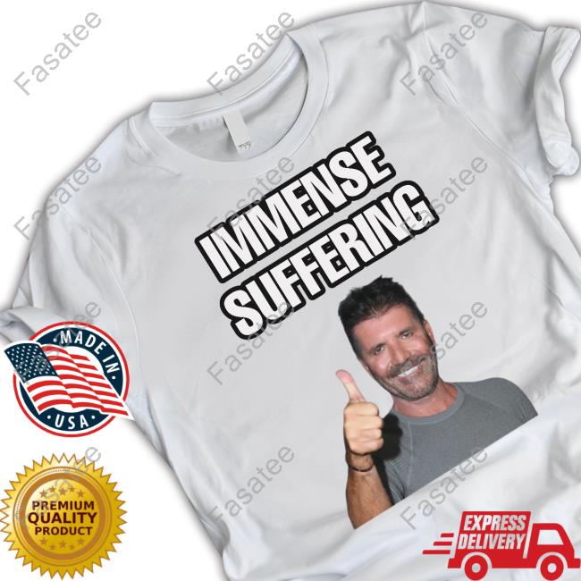 Cringeytees Immense Suffering Long Sleeve T-Shirt