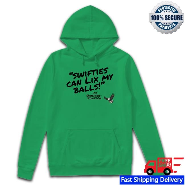 Cj Gardner Johnson Swifties Can Lix My Balls Tee