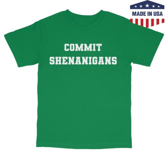 Trending Emotional Club Merch Commit Shenanigans T-Shirt, Hoodie, Tank Top, Sweater And Long Sleeve T-Shirt