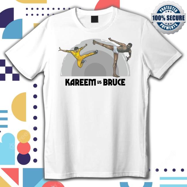 Official Kareem Vs Bruce Shirt Official Kareem Vs Bruce shirt