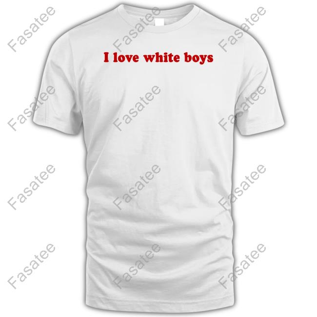 Kaliii I Love White Boys Hoodie
