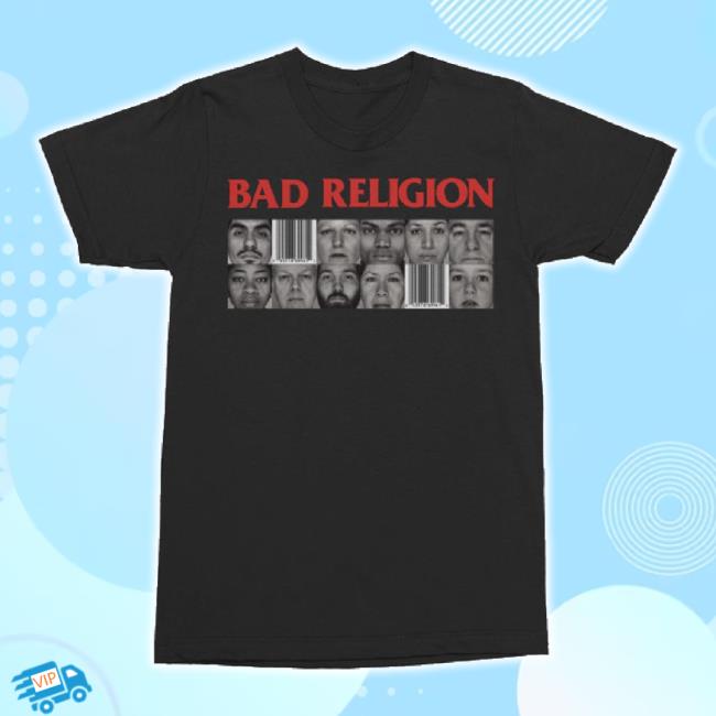 Original Bad Religion Merch Store Gray Race Hoodie Sweatshirt (Black) Badreligion Shop