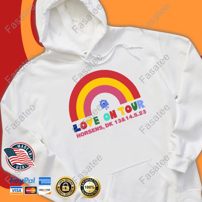 Harry Styles Merch Rainbow Love On Tour Horsens Dk 13&14.5.23 Sweatshirt