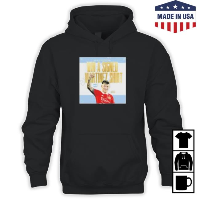 World Champion Win A Signed Martinez Crewneck Sweatshirt