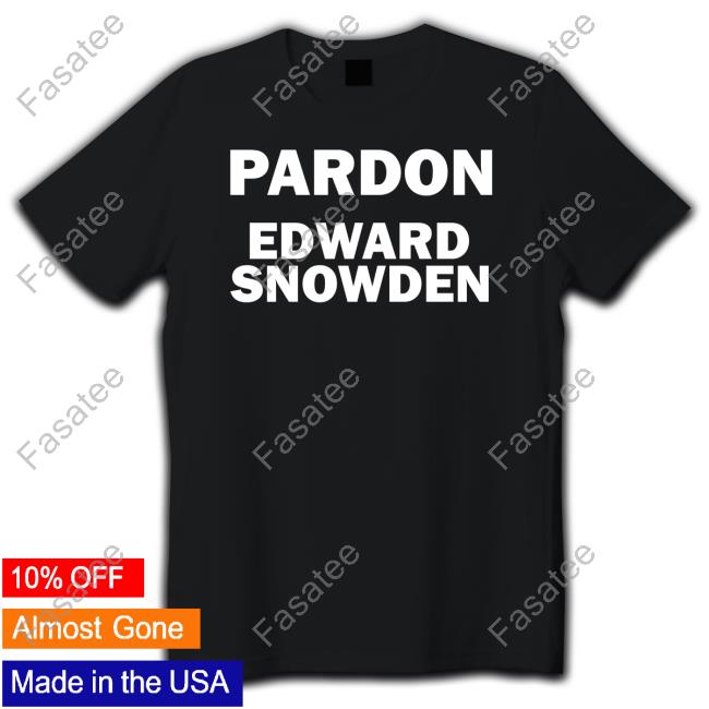 Creatrix Pardon Edward Snowden Shirt