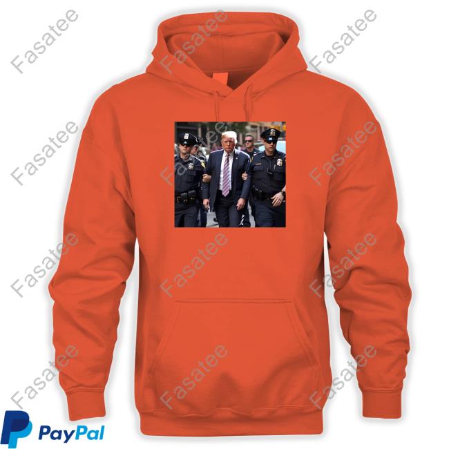 Shithead Steve Merch Donald Trump Walking Arrested Long Sleeve T Shirt