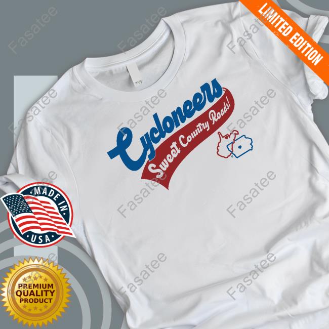 Official Cycloneers Sweet Country Roads Tee Raygun Merch