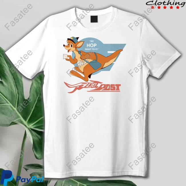Bronco Burro Roo Post We Hop Right To It Tee