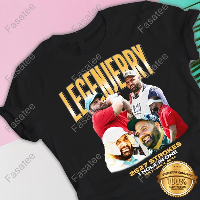 Big Cat Legenjerry 2627 Strokes 1 Hole In One Jan 2 - Jan 4 2024 Tee Shirt Barstoolsports Store