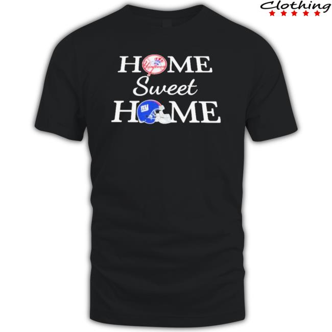 Official New York Yk And New York G Home Sweet Home Shirt