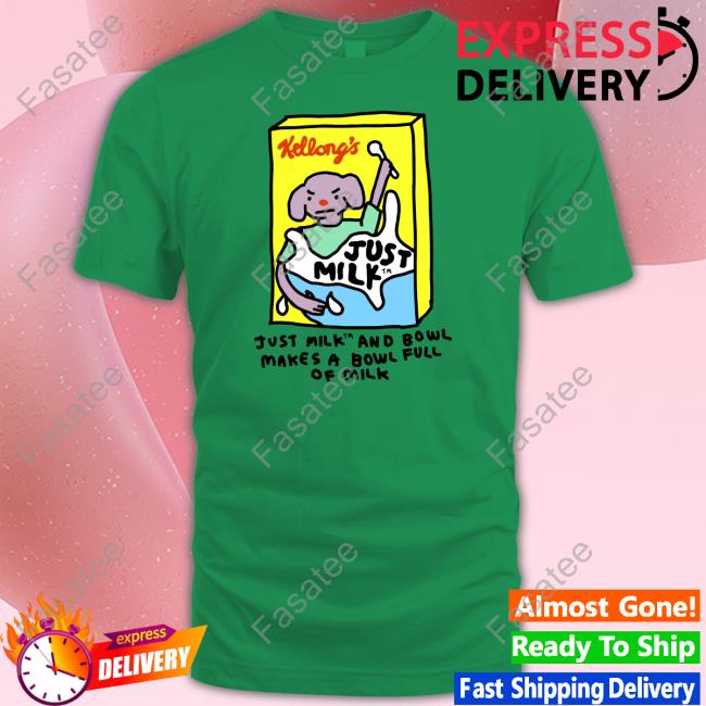Zoe Bread Merch Kellong's Just Milk And Bowl Makes A Bowl Full Of Milk Tees Zoe.Bread