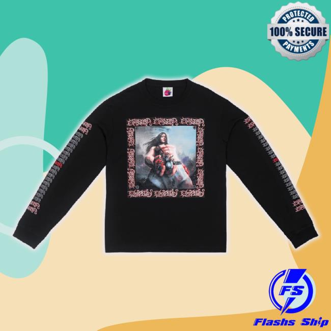 Original Year0001 Merch Store Bladee Spiderr Tee Black Year0001 Shop