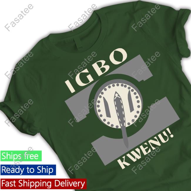 Aji Bussu Onye Mpiawa Azu Igbo Kwenu Long Sleeve Shirt