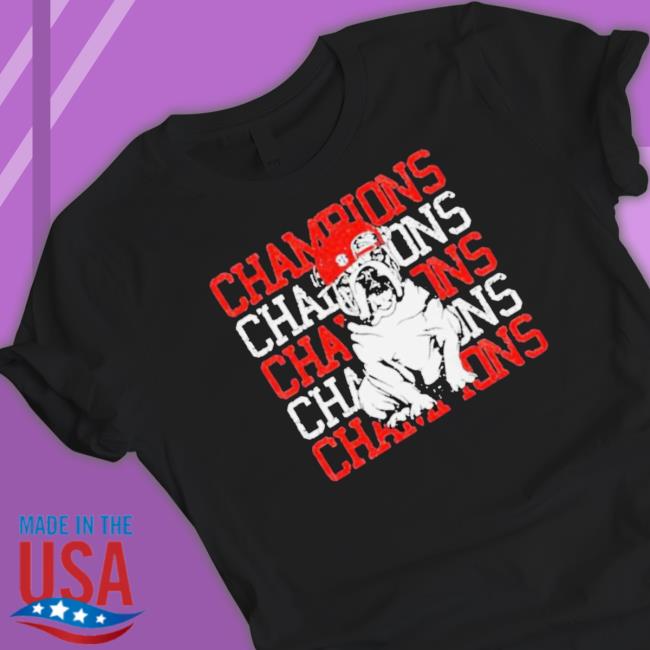 Official Georgia Bulldogs Sec Champions Crewneck Sweatshirt