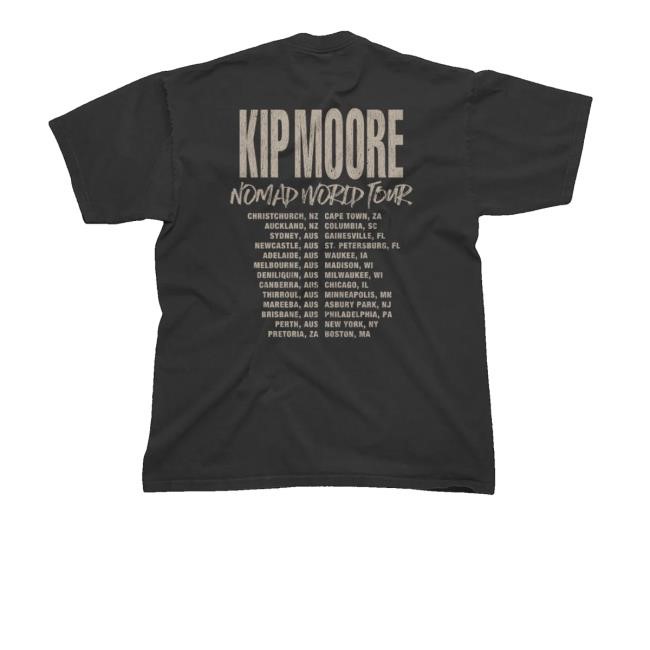 Kip Moore Australia Merch Nomad Black Sweater