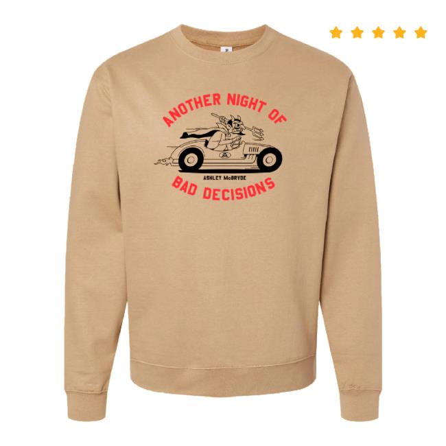 Trending Ashleymcbryde Merch Store Ashley Mcbryde "Bad Decisions" Classic Shirt Ashleymcbryde Shop