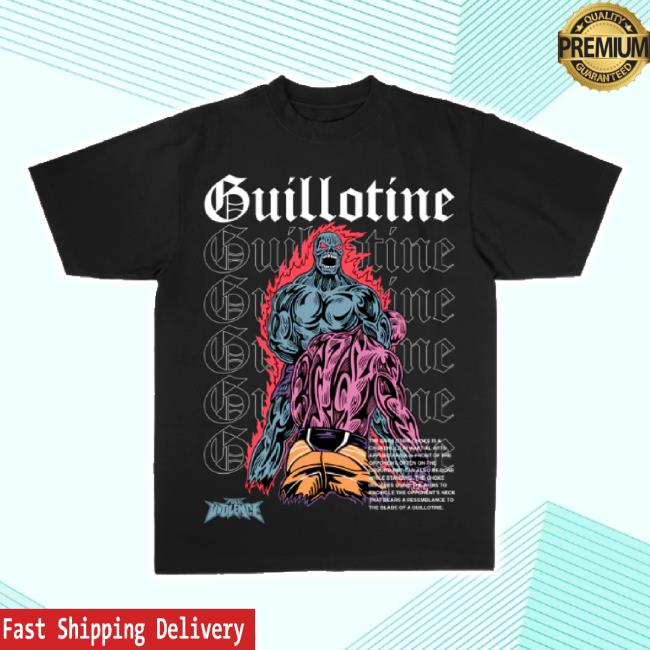 Trending Full Violence Merch Store Guillotine "Classic" Shirts In Black Fullviolence Shop