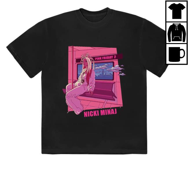 Official Nicki Minaj Merch Store Lo-Fi Cover Long Sleeve T-Shirt