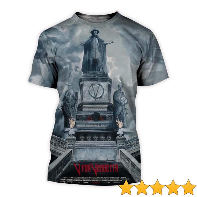 Gen V Epic V For Vendetta Poster All Over Print Hoodie