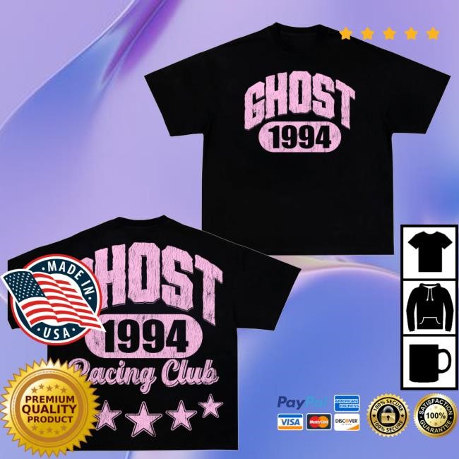 Ghost Racing Merch Shop Store Official Pink 1994 Ghost T Shirt Ghost Racing Pink 1994 Ghost Tee