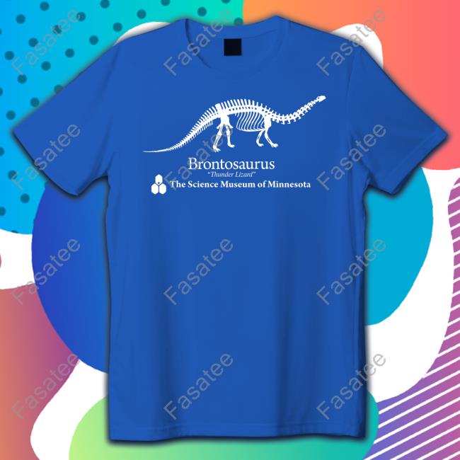 Dustin Wearing Brontosaurus T Shirt Science Museum Of Minnesota Shop